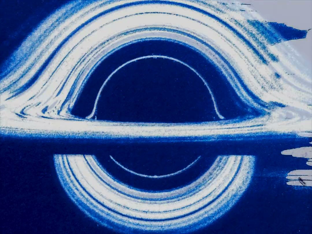 Cyanotype cover for Planetary Bodies